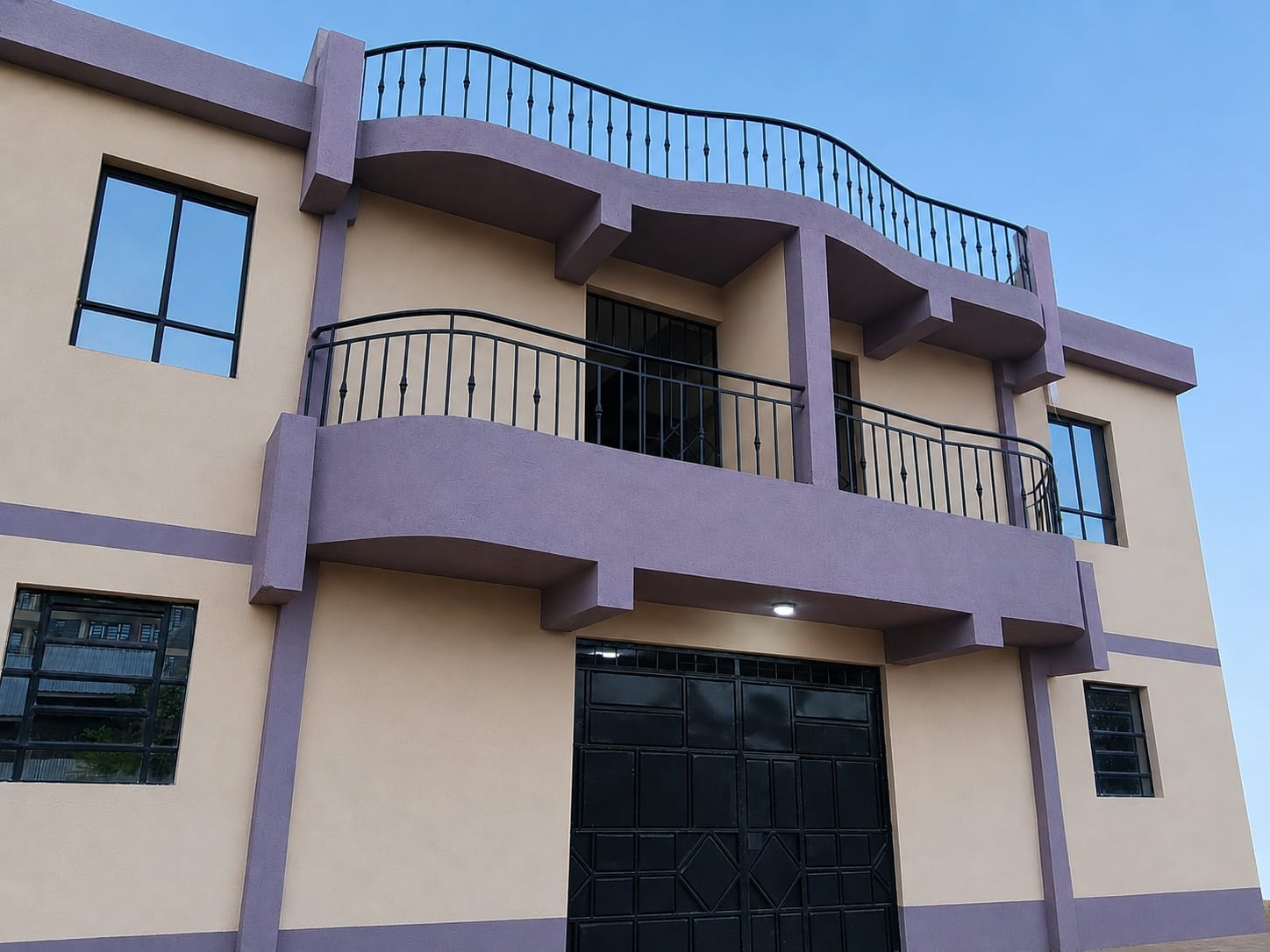Genesis Hostels main entrance